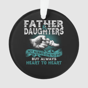 Père La Fille A Toujours Coeur Au Cadeau Pour Papa