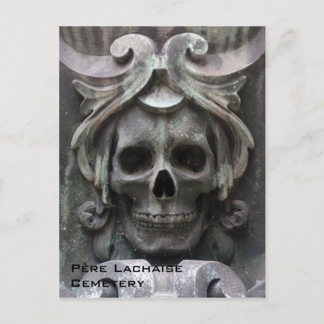 Père Lachaise Cemetery Postcard (Front)