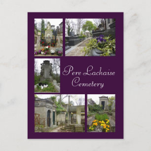 Pere Lachaise Postcard