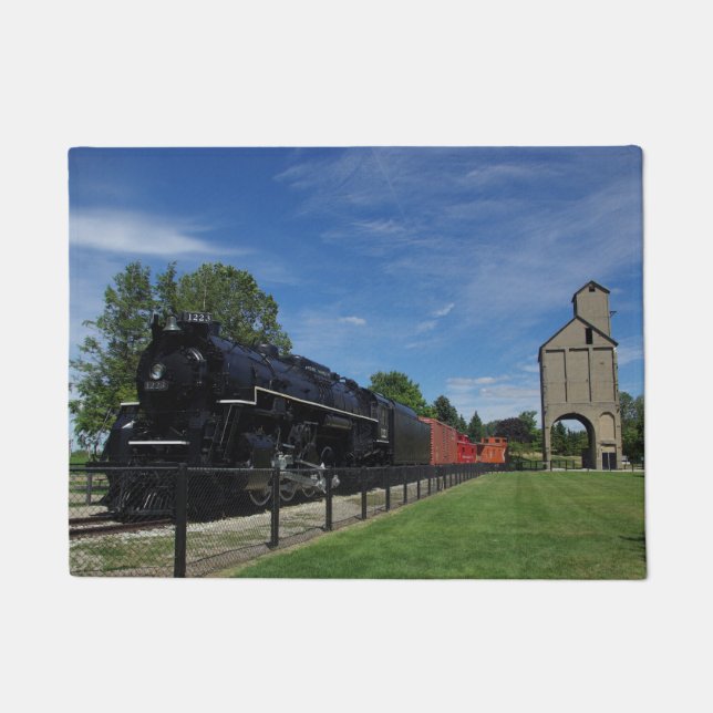 Pere Marquette 1223 train door mat (Front)