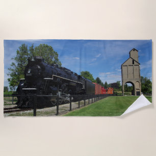 Pere Marquette 1223 train serviette de plage