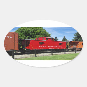 Pere Marquette autocollant de caboose