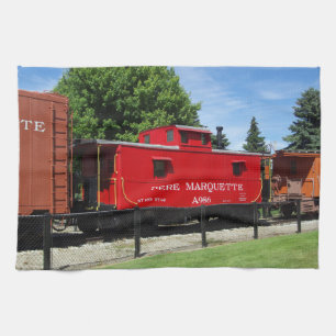 Pere Marquette Caboose A986 kitchen towel