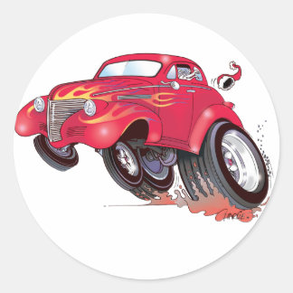 Père Noël 39 autocollant Chevy