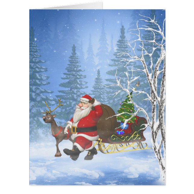 Père Noël arrive 1 (Devant)