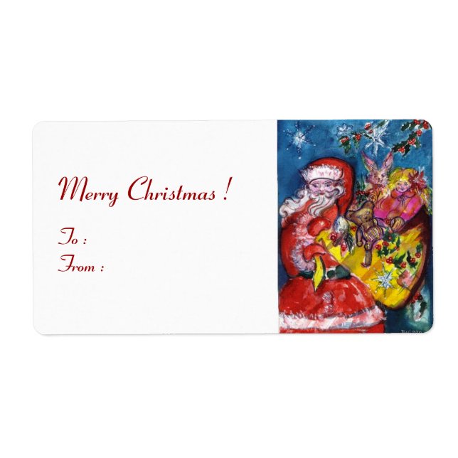 PÈRE NOËL AVEC CADEAUX (Devant)