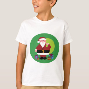 Père Noël Avec T-Shirt Présenté