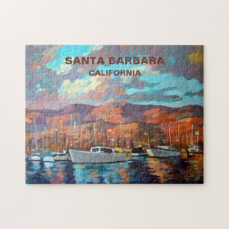 Père Noël Barbara, CA, USA Jigsaw Puzzle