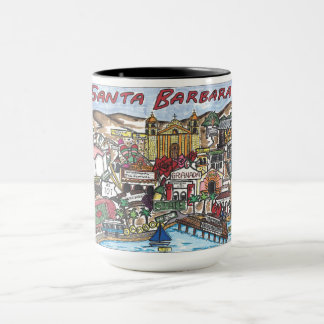 Père Noël Barbara Carte Coffee Mug