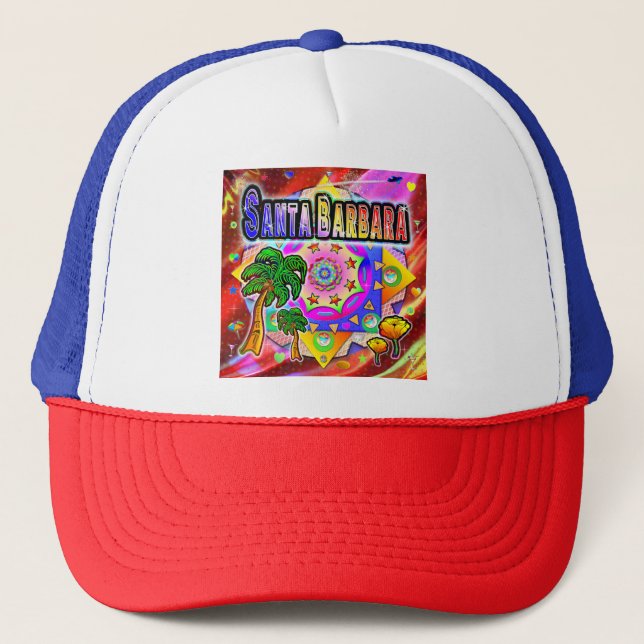 Père Noël Barbara Tropical Friends Casquette (Devant)