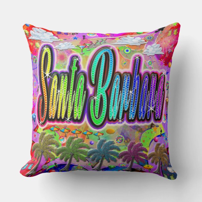 Père Noël Barbara Vista Coussin Express (Recto)