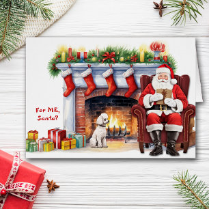 Père Noël cadeau Jouet blanc Jouet Poodle Chien No