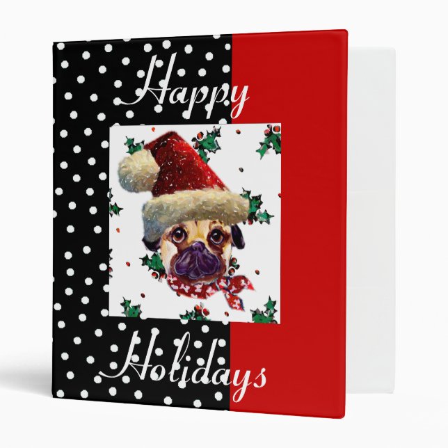 Père Noël Carlin Classeur (Devant/intérieur)