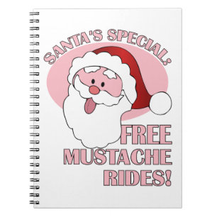 Père Noël carnet des tours de moustache