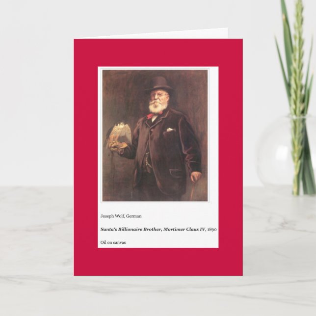 PÈRE NOËL CARTE BROTHER CHRISTMAS (Devant)