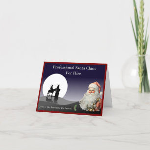 Père Noël Carte de visite Mailer