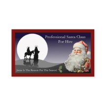 Père Noël Carte de visite Mailer