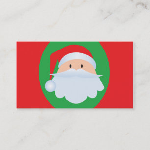 Père Noël Cartes de visite