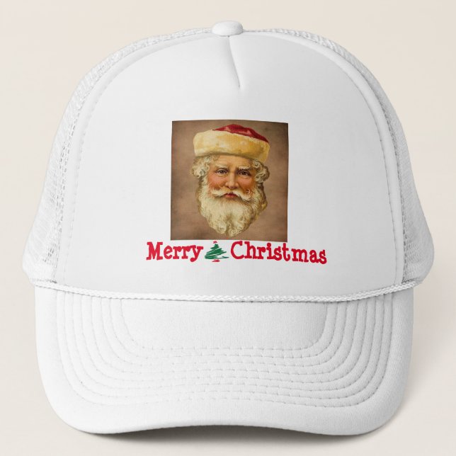Père Noël Casquette Vintage (Devant)