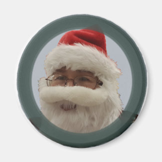 Père Noël Circle Magnet