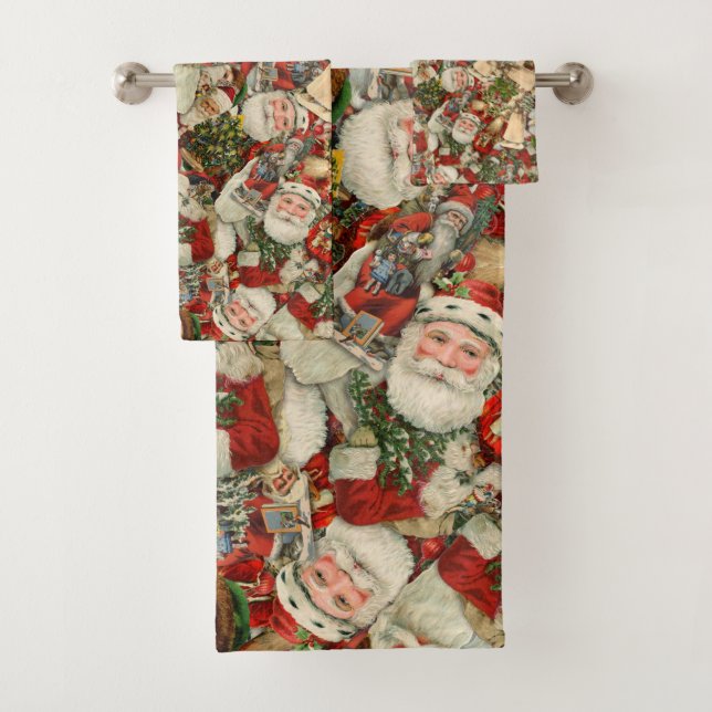 Père Noël Collage  (En situation)
