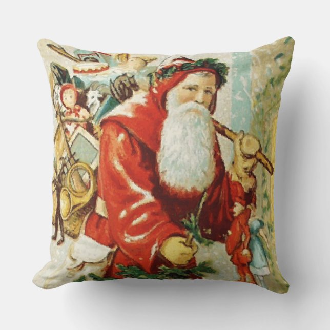 Père Noël - Coussin (Recto)