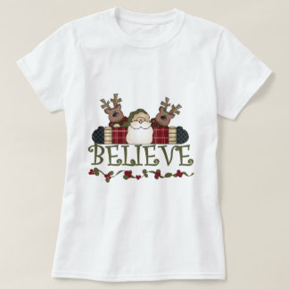 Père Noël Croire T-shirts et cadeaux
