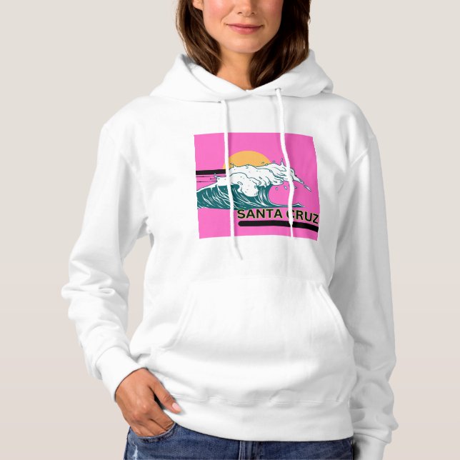 Père Noël Cruz vague et sweat - shirt à capuche co (Devant)