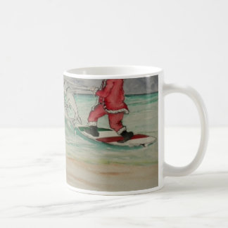 Père Noël dans la tasse des Caraïbes