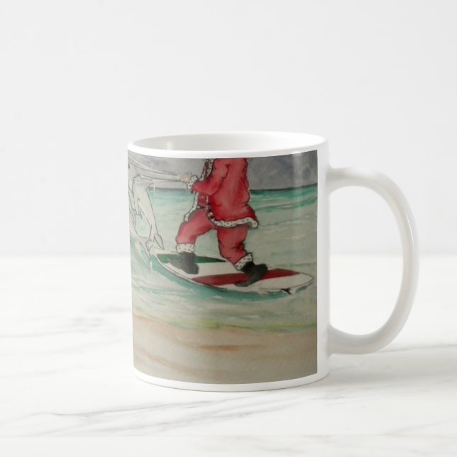 Père Noël dans la tasse des Caraïbes (Droite)