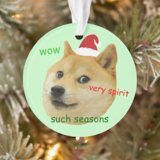 Père Noël Doge Funny Meme