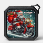 Père Noël en moto