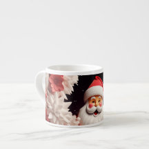 Père Noël Enchantée Jardin de nuit Espresso Mug