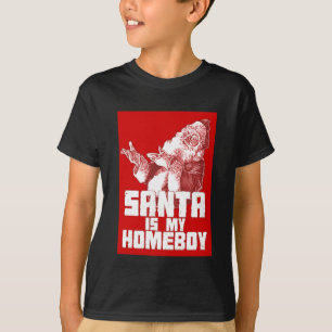 Père Noël est mon T-shirt de Homeboy - customisé