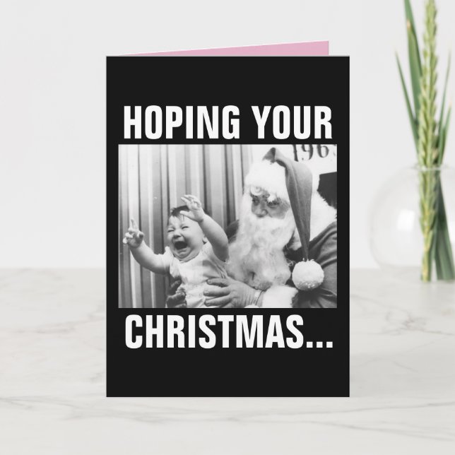 PÈRE NOËL ET CRYER DES CARTES POUR ENFANTS DE NOËL (Devant)
