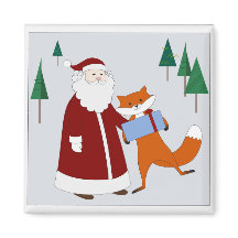 Père Noël et Fox aimant