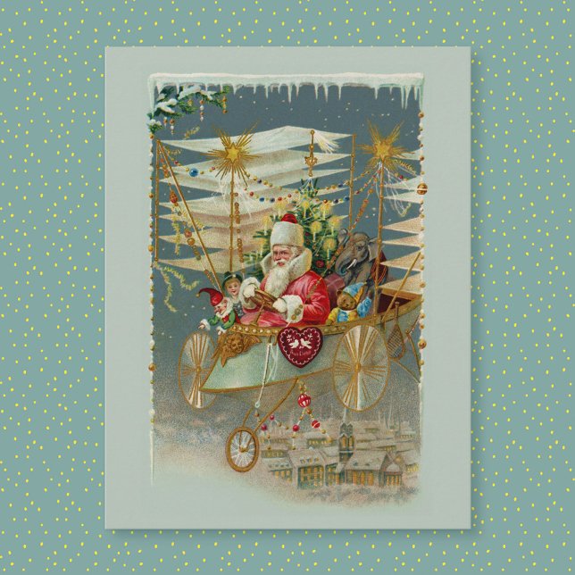 Père Noël et sa carte postale Extraordinaire de la (Créateur téléchargé)