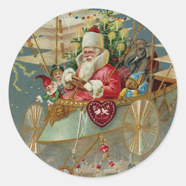 Père Noël et ses autocollants Extraordinaires de l (Devant)