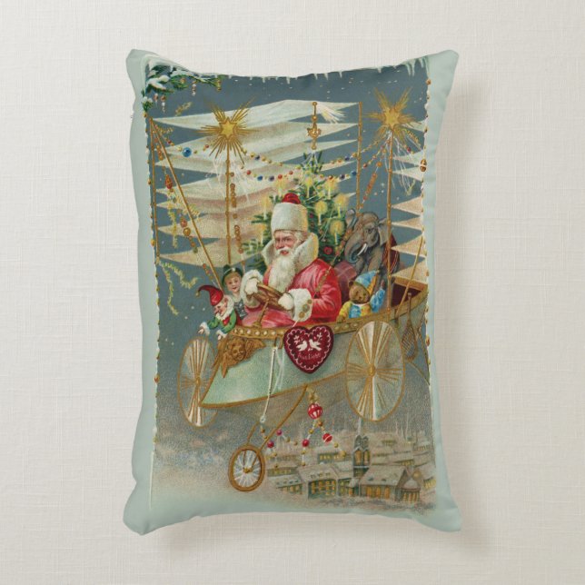 Père Noël et son Coussin d'accentuation de la mach (Devant(Vertical))