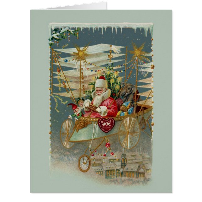 Père Noël et son Extraordinaire carte Big Machine (Devant)