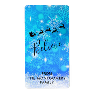 Père Noël et son renne volant - Believe Gift