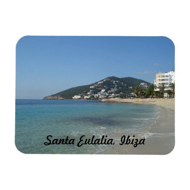 Père Noël Eulalia, Ibiza Magnet (Horizontal)