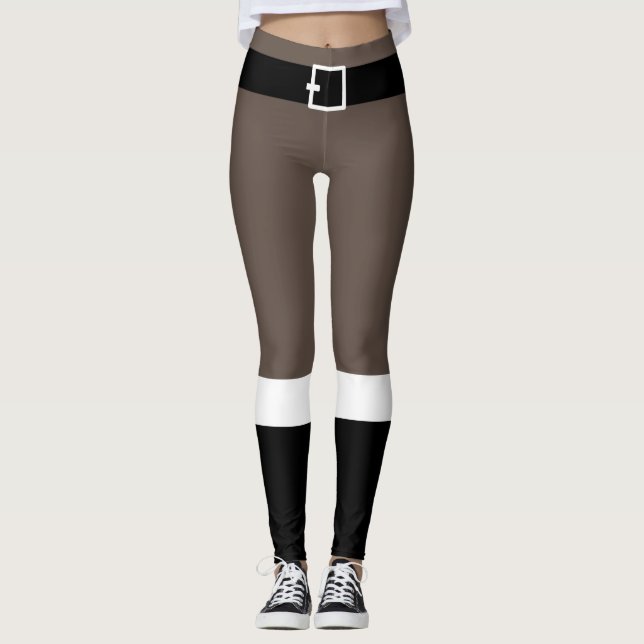 Père Noël Fancy Pants Ash Leggings Brown (Devant)