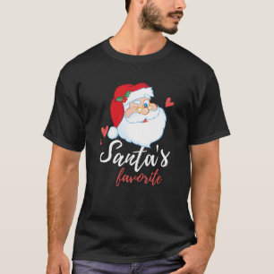 Père Noël Favorite Funny T-shirt pour Noël