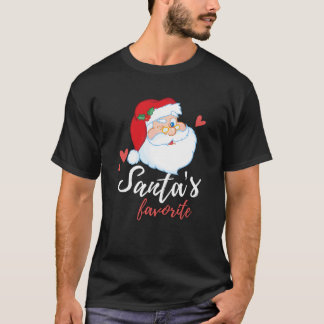 Père Noël Favorite Funny T-shirt pour Noël