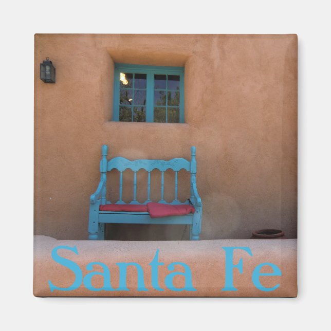 Père Noël Fe New Mexico Magnet (Devant)