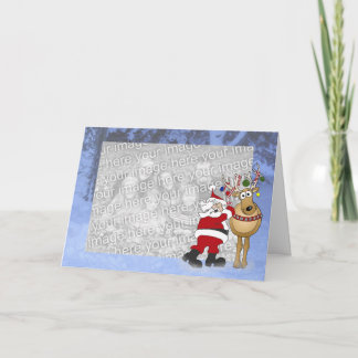 Père Noël frame modèle de Noël