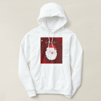 " Père Noël 'Ho ! Ho ! Ho ! ' Sweat - shirt à capu
