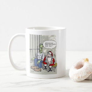 Père Noël In Jail tasse