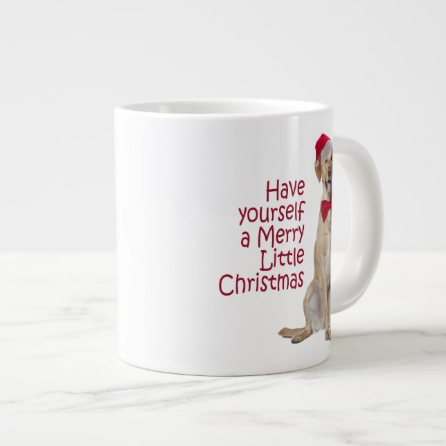 Père Noël Lab Jumbo Mug (Devant droit)